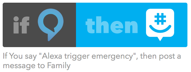 Getting Amazon #Echo's #Alexa to Notify Family of an Emergency Using #IFTTT